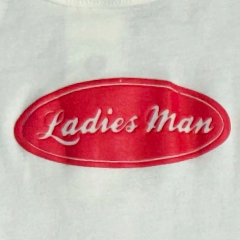 💞 New Infant & Baby Boy Size 12 Months “Ladies Man” Long Sleeve Onesie Bodysuit